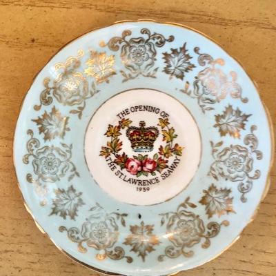Commemoration Plate - The Opening of the St. Lawrence Seaway - 1959
