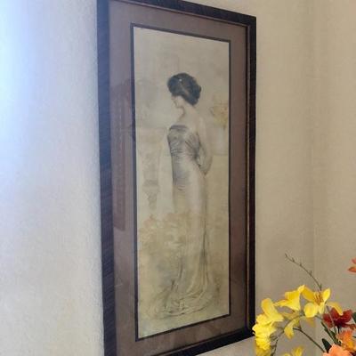 Gaston Bouy - Facsimile Pastel - Copyright 1911 - Jos. Hoover & Sons Phila.