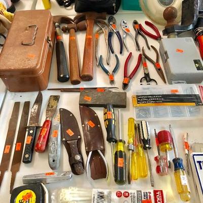 Selection of Tools and Garage Miscellaneous