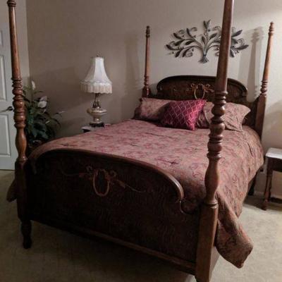 Bed and mattress $300