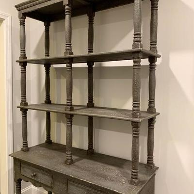 Bakers Rack with Unique Finish 