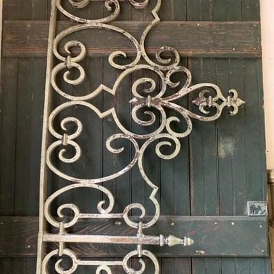 Wrought Iron Gate, Antique Door 