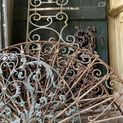 Architectural Salvage, Wrought Iron Arches  