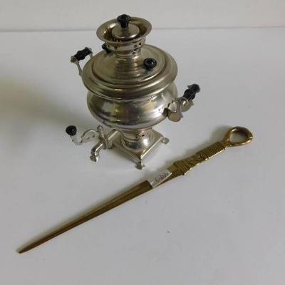 Imported Coffee Maker & Letter Opener