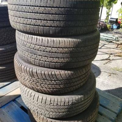 (5) Various Tires