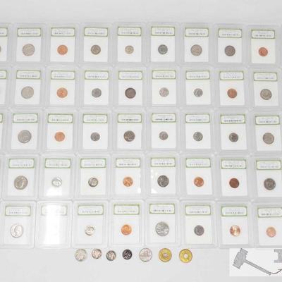 1150:: Approx 57 Assorted International Numismatic Bureau Cased Coins
Assorted International Numismatic Bureau Cased Coins also includes...