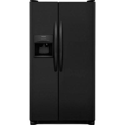 25.5-cu. Ft. Side by Side Refrigerator With Ice Ma ...