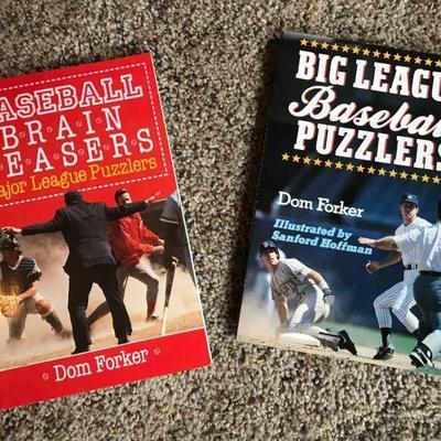 Baseball Books--Brain Teasers and Big League Baseb ...