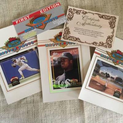 First Edition Topps Stadium Club Master Photo--Fra ...
