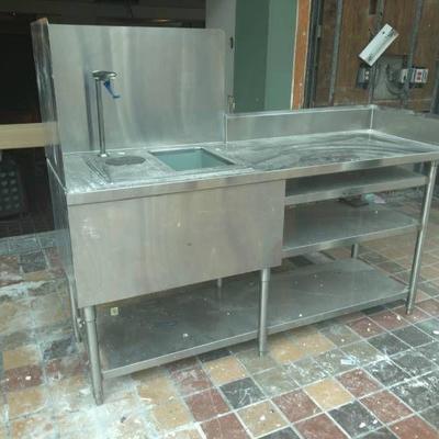 Stainless Steel Drink Station