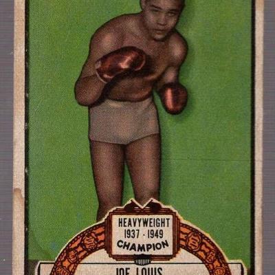 1951 Topps Ringside Joe Louis #88 Heavyweight Boxi ...