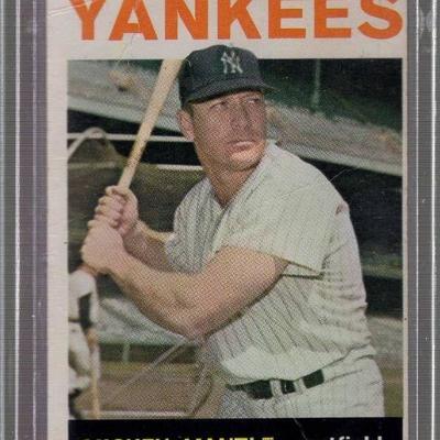 1964 Topps Mickey Mantle #50 New York Yankees HOF