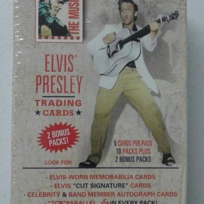Press Pass Elvis The Music Blaster Box with 10 Pac ...