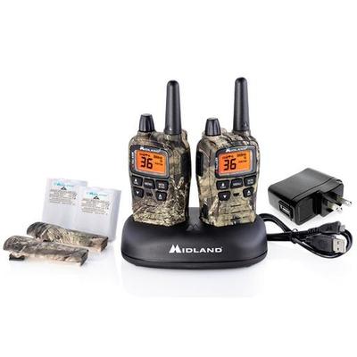 MIDLAND T-75VP3 X-TALKER GMRS TWO-WAY RADIO W CLE ...