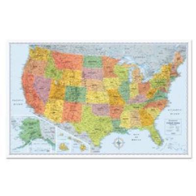 Advantus Rand McNally U.S. Wall Map