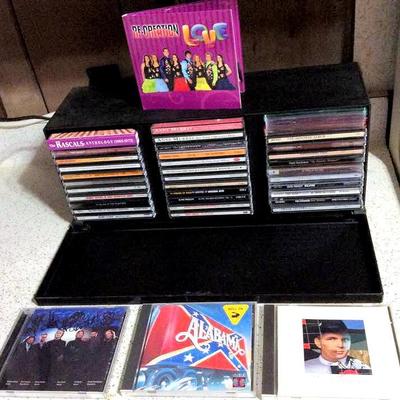 HMT123 Oldies CD's and Laserline CD Storage Case