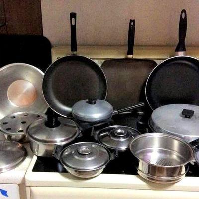 HMT115 Various Pots and Pans