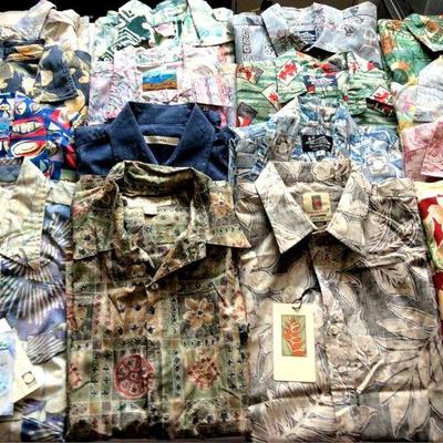 HMT193 Sixteen Aloha Shirts Selection