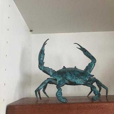 Crab sculpture