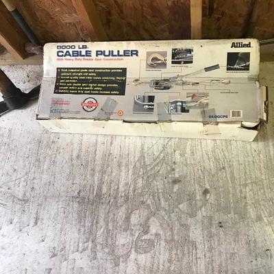 New in the box cable puller