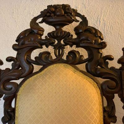 Carved Spanish Revival Armchair 