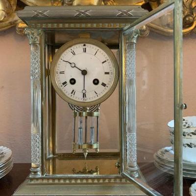 French Carriage Clock with Mercury Weight