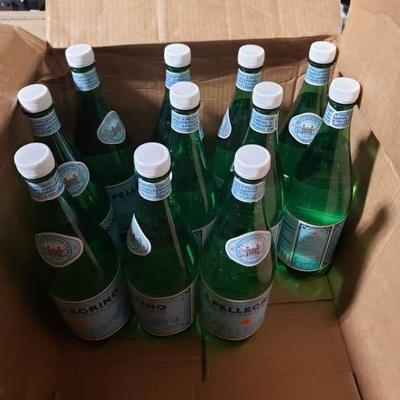 11 bottles of S.Pellegrino Sparkling Natural Miner ...