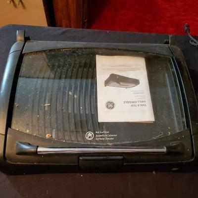 GE Table Top Grill Griddle