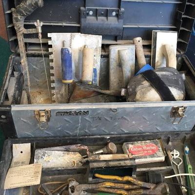 #Tool box and contents