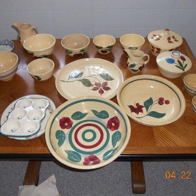 Collection of Watt Pottery