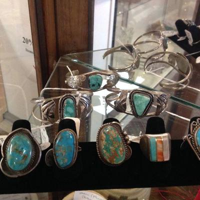 Native American turquoise jewelry
