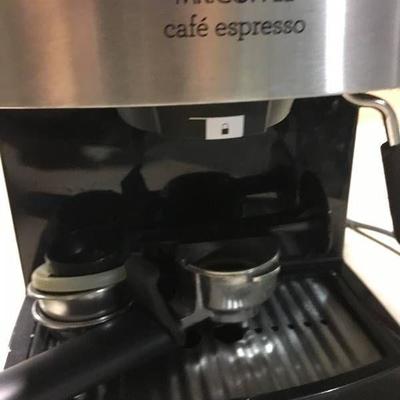 Mr.Coffee 2 shot Espresso & Cappuccino machine