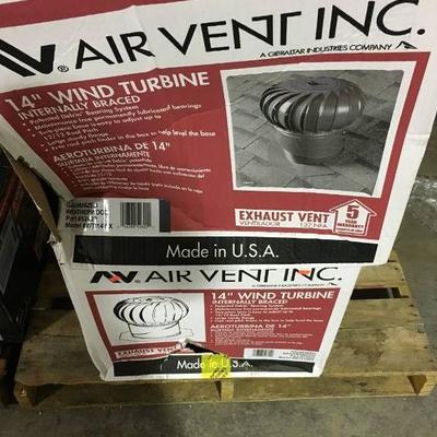Air Vent Inc Wind turbine lot