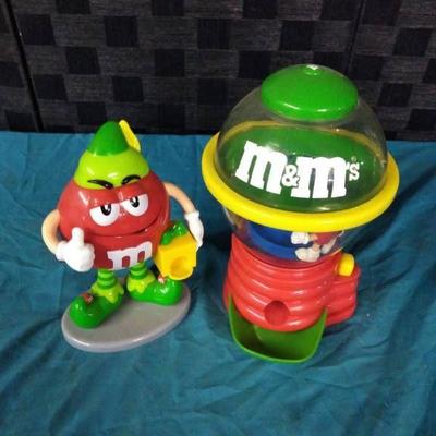 M&M Candy Dispenser and Figure
