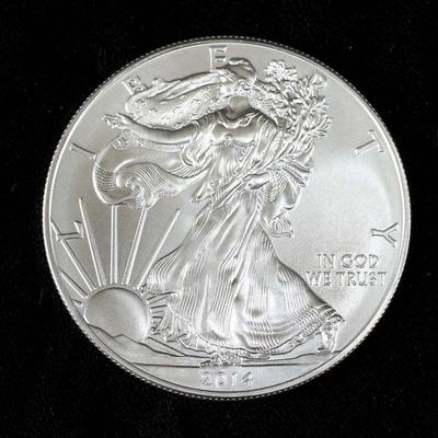 2014 BU American Silver Eagle Dollar Coin