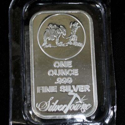 1 oz Pure Silver Bar