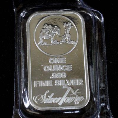 1 Oz Pure Silver Bar