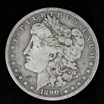 1890-O Morgan Silver Dollar
