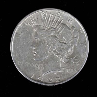 1922-D Silver Peace Dollar