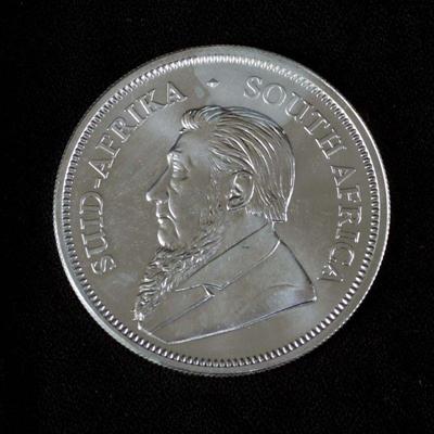 South African Krugerrand Silver Coin