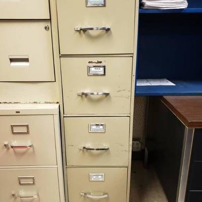 Anderson Hickey Co. 4 Drawer Filing Cabinet
