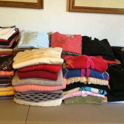 Women's Apparel - Sweaters (size small).