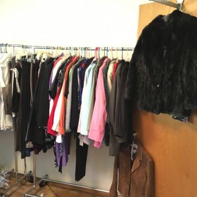 Women's Apparel -  Mink Jacket, Suede Jacket, Outerwear, Jogging Suits, Blouses, Slacks, Skirts, Blouses, Pant Suits. (small - petite sizes)
