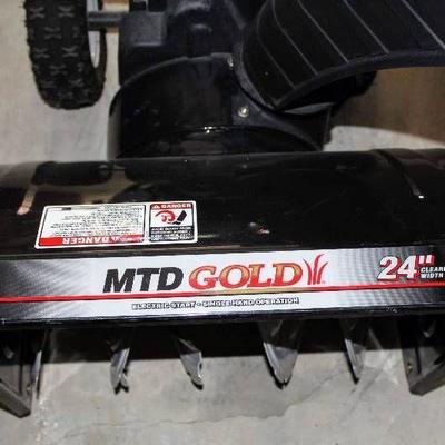 MTD GOLD 24TWO STAGE 208CC SNOW BLOWER