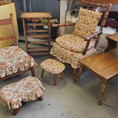 Vtg Maple Chairs