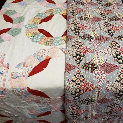 Vtg Handmade Quilts