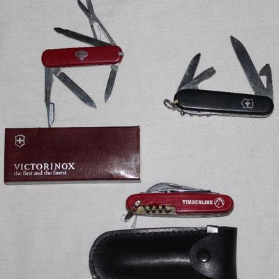 Victorinox Swiss Multi-Blade Knives