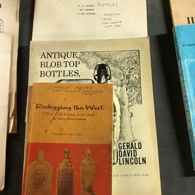Antique Bottle Reference Books
