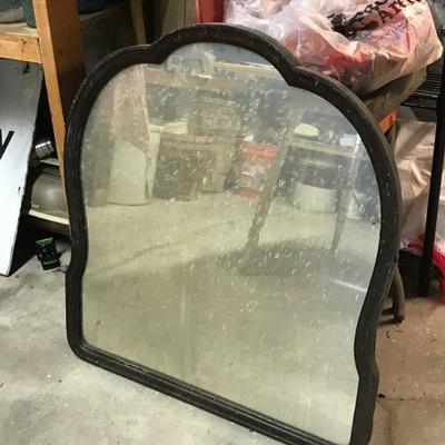 Heavy Old Wall/Dresser Mirror