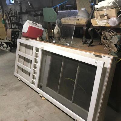 White Outside Door and Screen